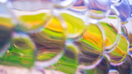 beautiful color abstract background with repeating circles