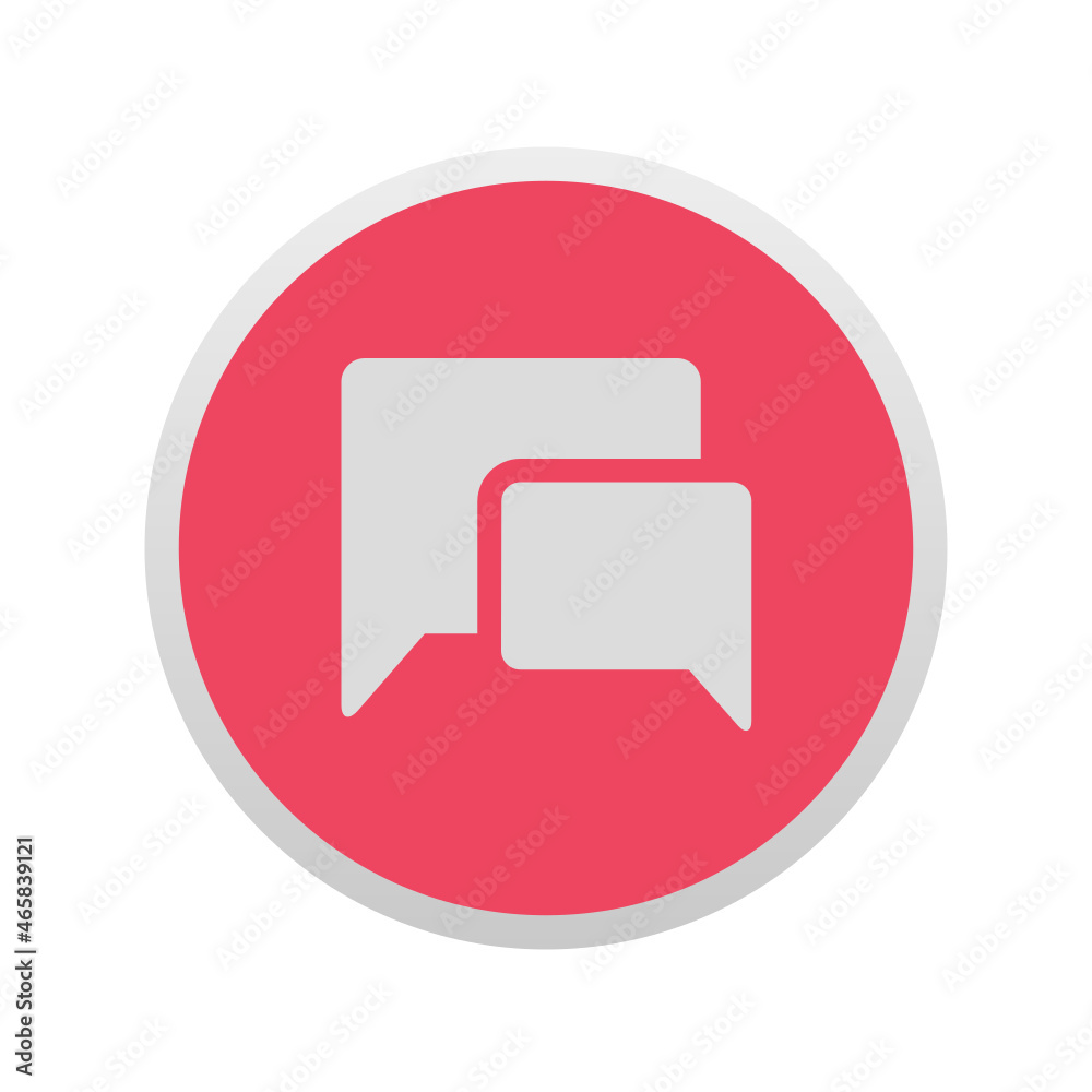 Poster Chat Bubble - Sticker