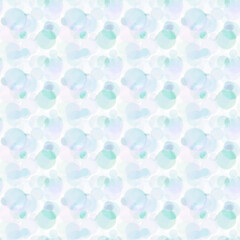 Seamless white background with bubbles, circles.