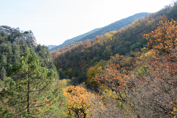 autumn in the mountains