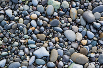 Pebbles on Beach One Olympic Peninsula