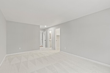 Luxury mansion kids room with closet and bathroom