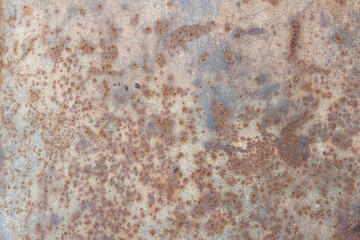 texture of an old rusted sheet of metal, use as a background