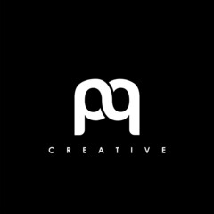 PQ Letter Initial Logo Design Template Vector Illustration