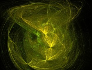 Naklejka premium Imaginatory fractal abstract background Image