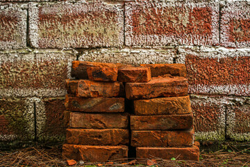 Wall and bricks