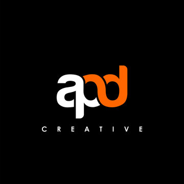 APD Letter Initial Logo Design Template Vector Illustration