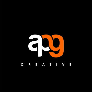 APG Letter Initial Logo Design Template Vector Illustration