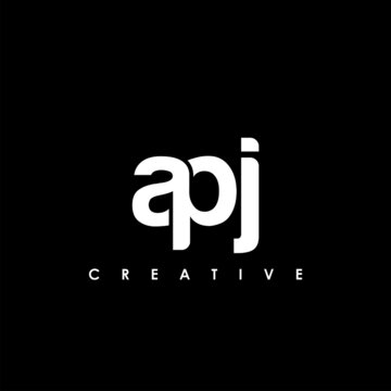 APJ Letter Initial Logo Design Template Vector Illustration