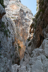 Fototapeta na wymiar Gorges de Gola di Gorropu, Sardaigne 