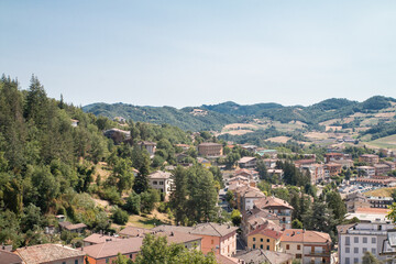 Fototapeta na wymiar Village de Montese en Italie, Modena
