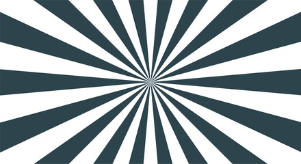 Sunburst or sun burst retro background. Ray stripes.