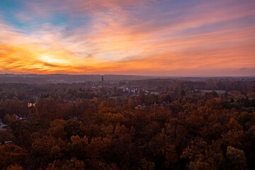 Sunrise over Landscape