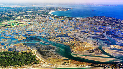 la turballe et le croisic dans la baie de la baule