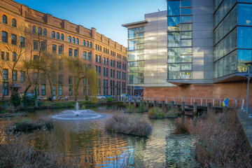 building in the city