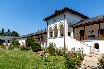 Fototapeta na wymiar Cernica Monastery near city of Bucharest, Romania