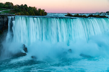 Niagara Falls, ON - View of Niagara Falls from the Ontario, Canada Side