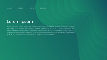 Fototapeta premium Minimal geometric background. Liquid shapes composition. Eps10 vector.