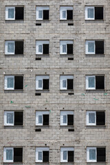 Fototapeta premium Popular residential building in construction. Sao Paulo city, Brazil