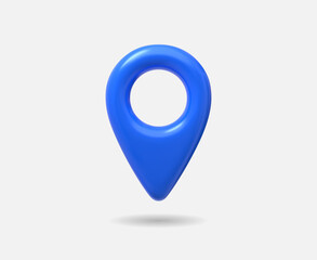 3D Realistic Location map pin gps pointer markers vector illustration.
