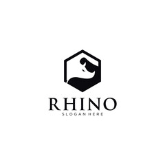 Rhino logo design