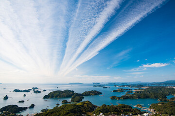 石岳展望台より望む九十九島5, 日本,長崎県,佐世保市