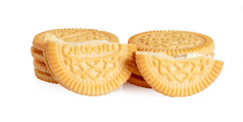 cookies isolated on white background