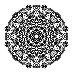 decorative concept abstract mandala illustration. EPS 10