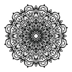 decorative concept abstract mandala illustration. EPS 10