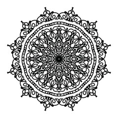 decorative concept abstract mandala illustration. EPS 10