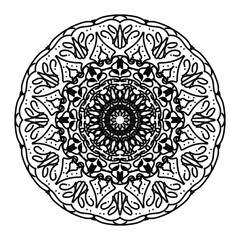 decorative concept abstract mandala illustration. EPS 10