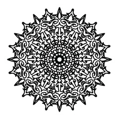 decorative concept abstract mandala illustration. EPS 10