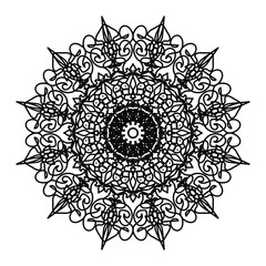 decorative concept abstract mandala illustration. EPS 10