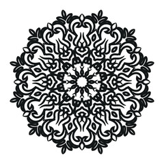 decorative concept abstract mandala illustration. EPS 10
