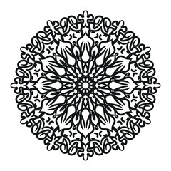 decorative concept abstract mandala illustration. EPS 10