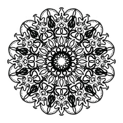 decorative concept abstract mandala illustration. EPS 10