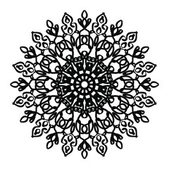 decorative concept abstract mandala illustration. EPS 10