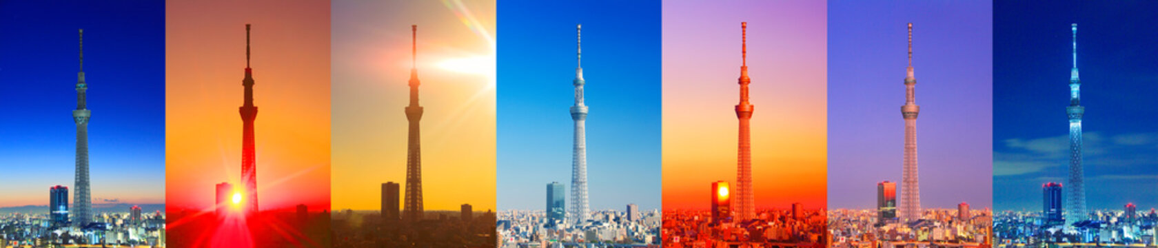 東京スカイツリーの一日, 台東区,東京都