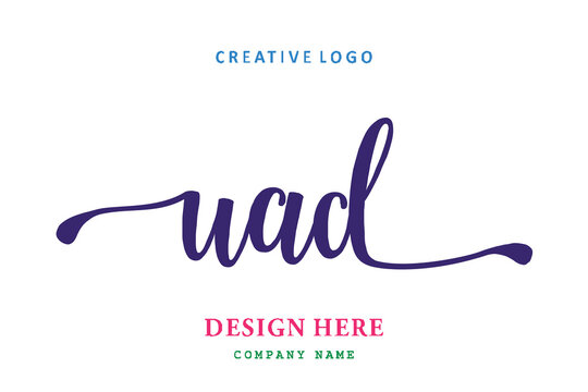 UAD lettering logo is simple, easy to understand and authoritative