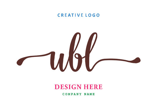 UBL lettering logo is simple, easy to understand and authoritative