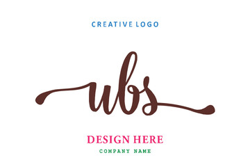 UBS lettering logo is simple, easy to understand and authoritative