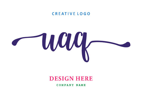 UAQ lettering logo is simple, easy to understand and authoritative