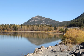 lake in the mountains