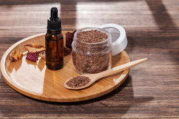 Linum Usitatissimum - Organic Linseed Oil And Flax Seeds