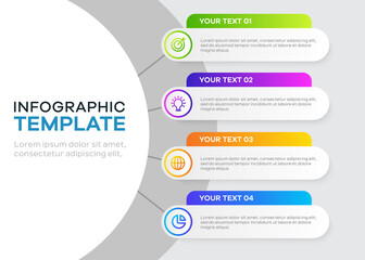 Infographic business template design