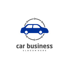 Car tech logo vector template, Creative car logo design concepts