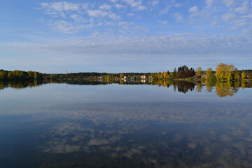 lake in autumn