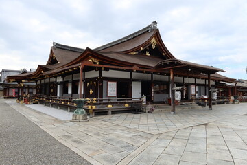  Temples and Shrines in Kyoto in Japan 日本の京都にある神社仏閣 : Daishi-do Hall in the precincts of To-ji Temple 東寺の境内にある大師堂