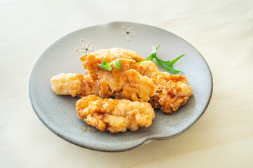 大分名物　とり天