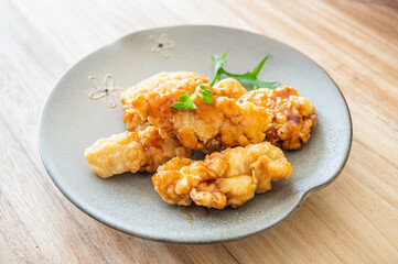 大分名物　とり天